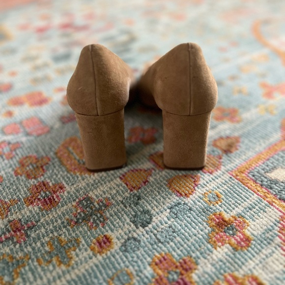 J. Crew genuine leather block heel pumps - Picture 3 of 5